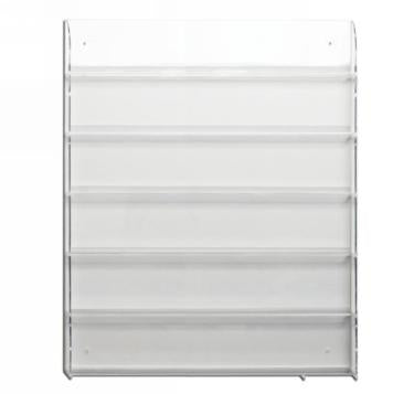 Polish Wall Rack - Acrylic Display - (90 bottle)(WS)