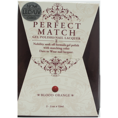 Lechat - Perfect Match - #010 Blood Orange .5oz(Duo)