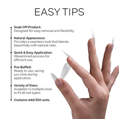 Easy Tips - Stiletto Medium