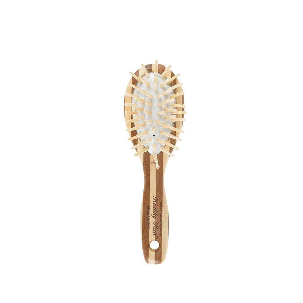 Olivia Garden Bamboo Touch Detangle Massage Hair Brush XS - Eco-Friendly Detangling & Scalp Massage