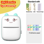Portable Mini Thermal Printer Wirelessly BT 203Dpi Photo Label Memo Wrong Question Printing Paper USB Cable Imprimante Portable