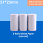 Portable Mini Thermal Printer Wirelessly BT 203Dpi Photo Label Memo Wrong Question Printing Paper USB Cable Imprimante Portable