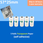 Portable Mini Thermal Printer Wirelessly BT 203Dpi Photo Label Memo Wrong Question Printing Paper USB Cable Imprimante Portable