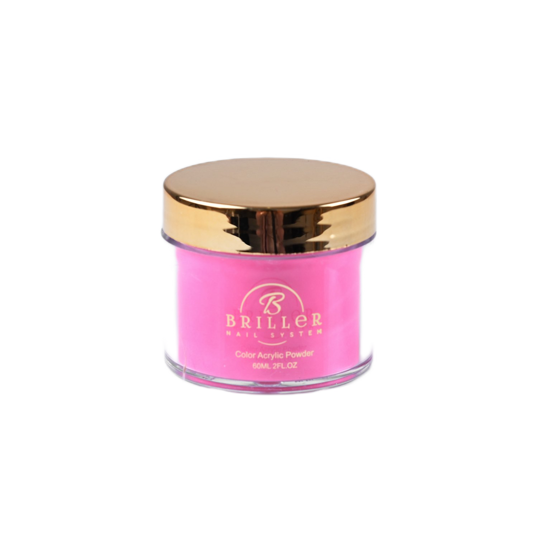 Colored Acrylic Powder - Pretty in  Pink - 2 oz