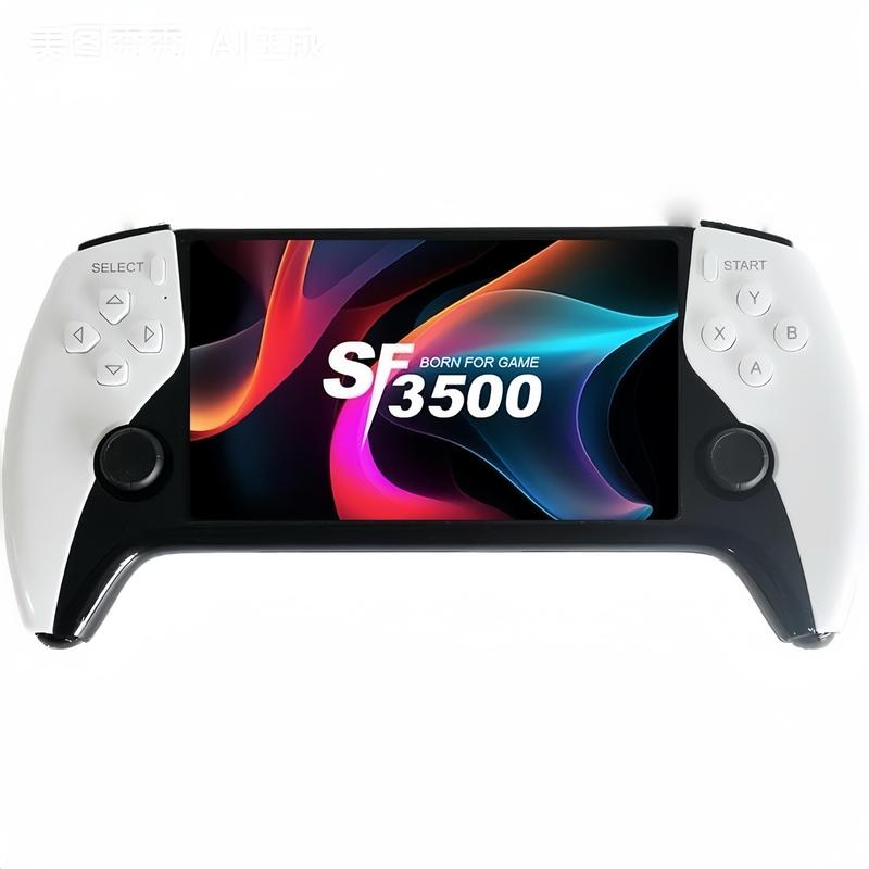 Protable Retro Handheld Game Console - Performance Boost: over 20,000 Games Built-In, Handheld Game Console with HD 5.5-Inch IPS Screen Classic Video Games Supports TV Connection,14+ Emulators & 5-Hour Battery Life