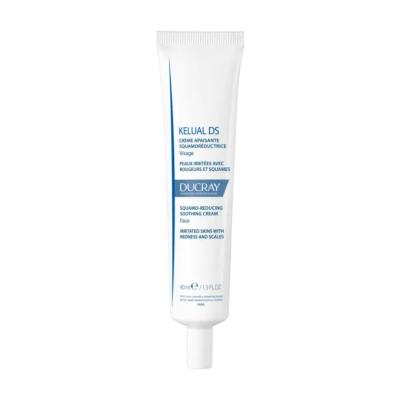 Ducray Kelual Ds Creme 40ml - Soothe Itching & Control Sebum - Dermatological Cream for Seborrheic Dermatitis