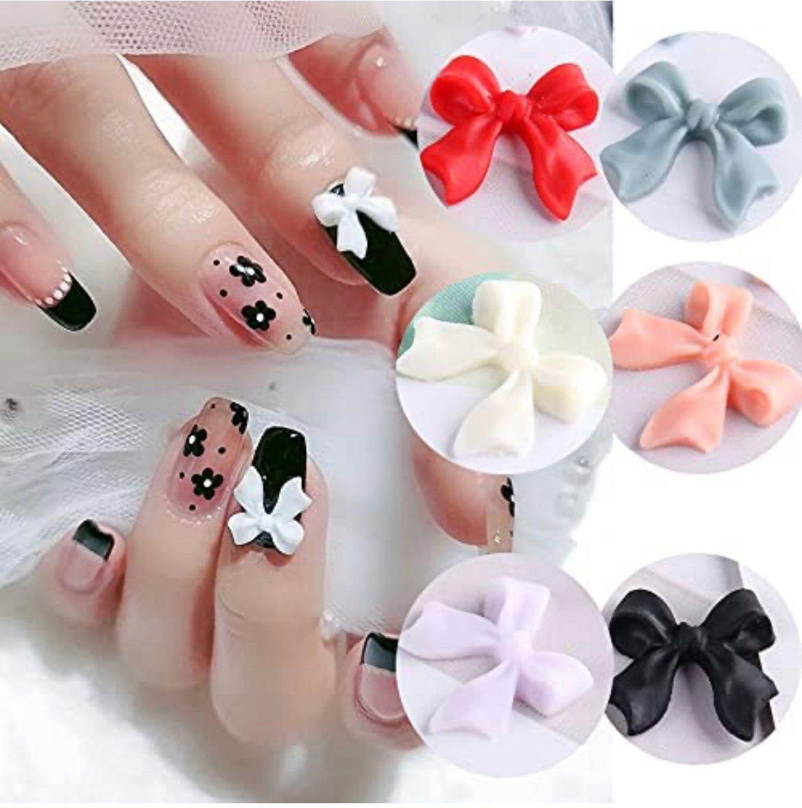 3D Bowls Nail Art Charm
