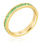 Stylish Stackables Peridot Crystal Ring