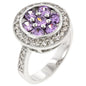 Amethyst Lily Ring
