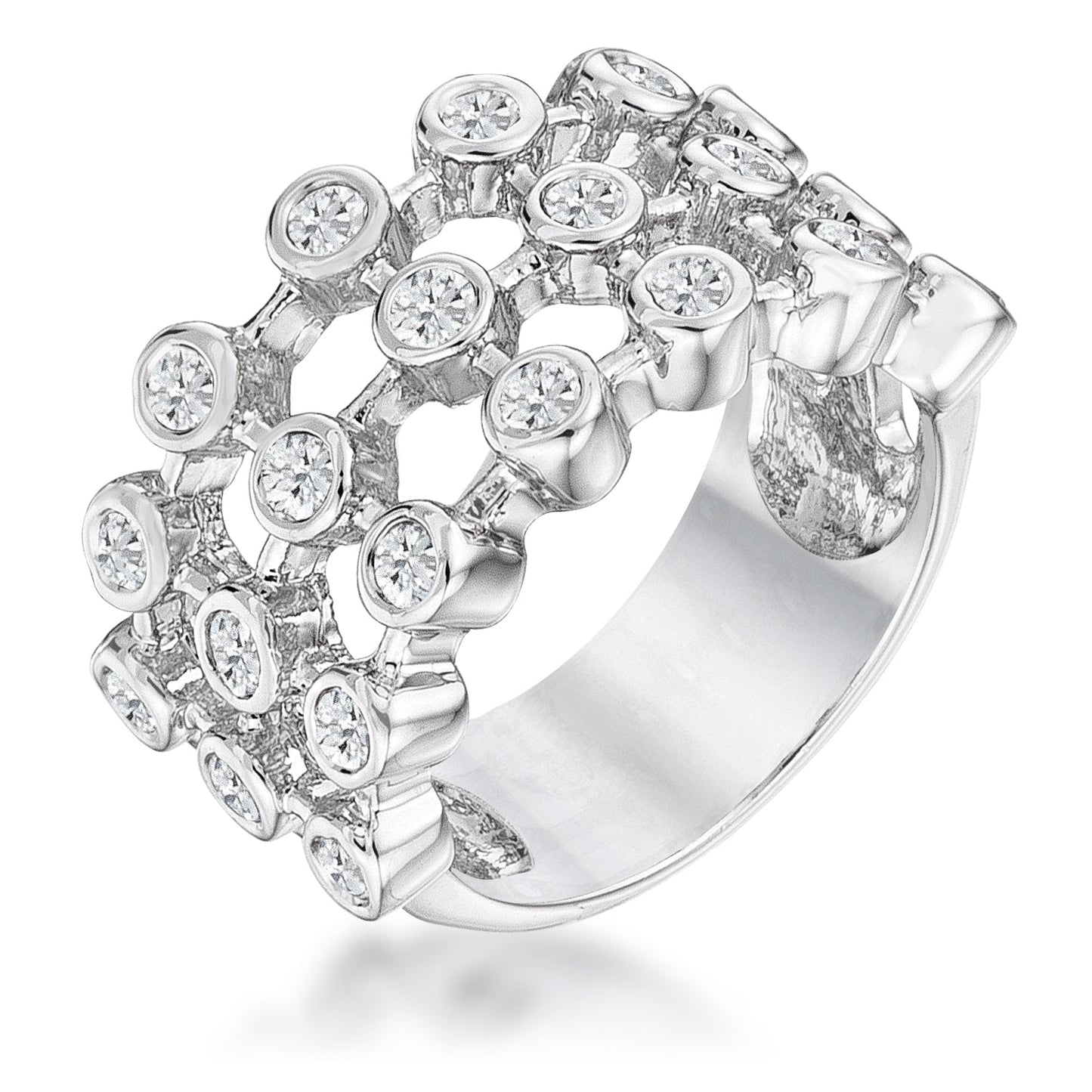 Tie Contemporary Ring