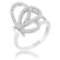 Bea 0.4ct CZ Pave Butterfly Ring