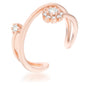 Krista 0.25ct CZ Abstract Wrap Ring