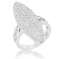 Bella 2.3ct CZ Contemporary Cocktail Ring