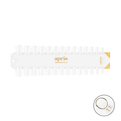 Gel-X Tip Swatch: Natural/Sculpted Coffin Short