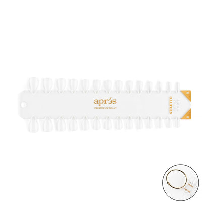 Gel-X Tip Swatch: Natural Almond/Round  Extra Short