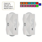 Rechargeable LED Motion Sensor Night Light – 8 Ambient Colors, Auto-On, Long Battery Life, Stick Anywhere, No Outlet Needed – Cozy, Plug-Free Lighting for Bedroom, Bathroom, Stairs & More!