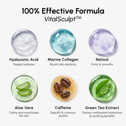 Retinol V-line Lifting Mask 10 PCS