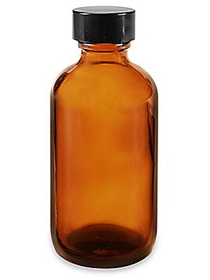 Empty Amber Bottles