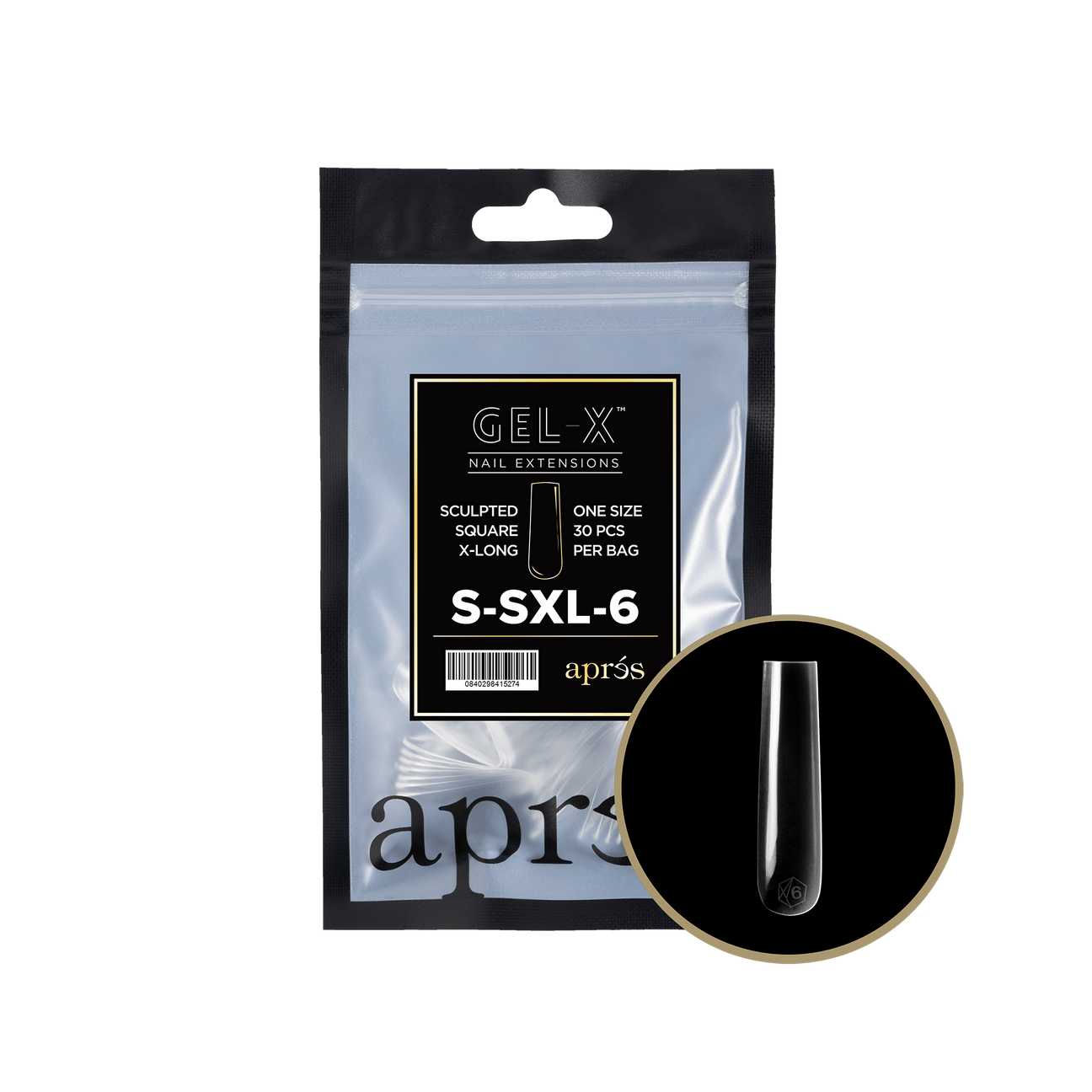 Gel-X Sculpted Square Extra Long 2.0 Refill Bag