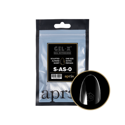 Gel-X Sculpted Almond Short 2.0 Refill Bag