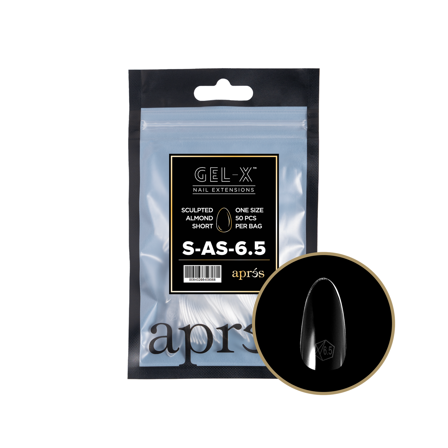 Gel-X Sculpted Almond Short 2.0 Refill Bag
