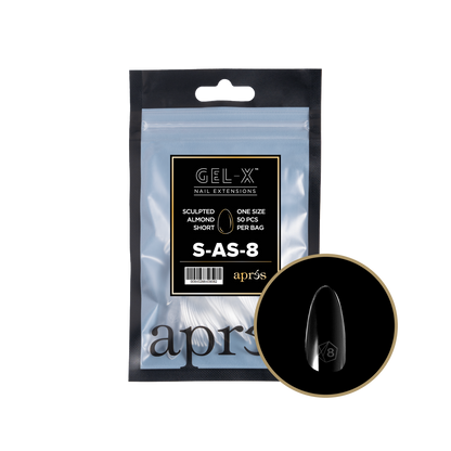 Gel-X Sculpted Almond Short 2.0 Refill Bag