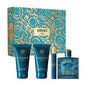Gift/Set Eros 4 Pcs. 100Ml Edp 75Ml Gel 75Ml Balm 10Ml Travel Spray For Men. Designer:Versac Perfume By Versace For Men