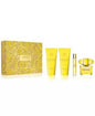 Gift/Set Versace Yellow Diamond 4Pcs. 3.0Z Edt Spray + 3. Perfume By Versace For Women