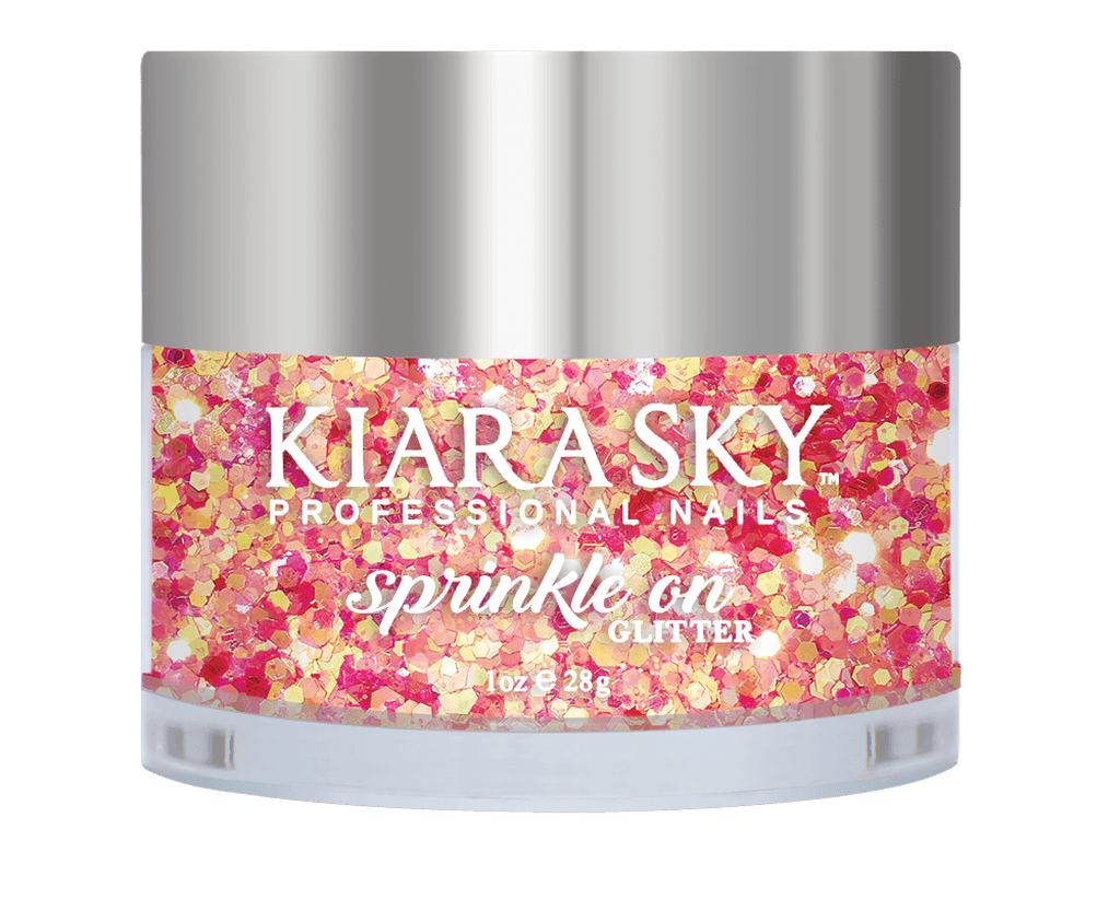 Kiara Sky Sprinkle On Glitter - SP241 Cherry Lime