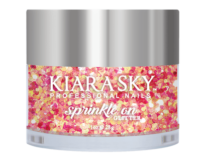 Kiara Sky Sprinkle On Glitter - SP241 Cherry Lime