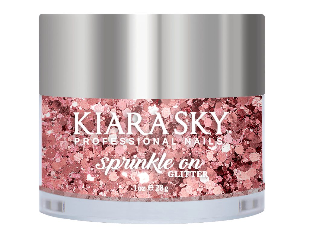 Kiara Sky Sprinkle On Glitter - SP246 Rose Velvet