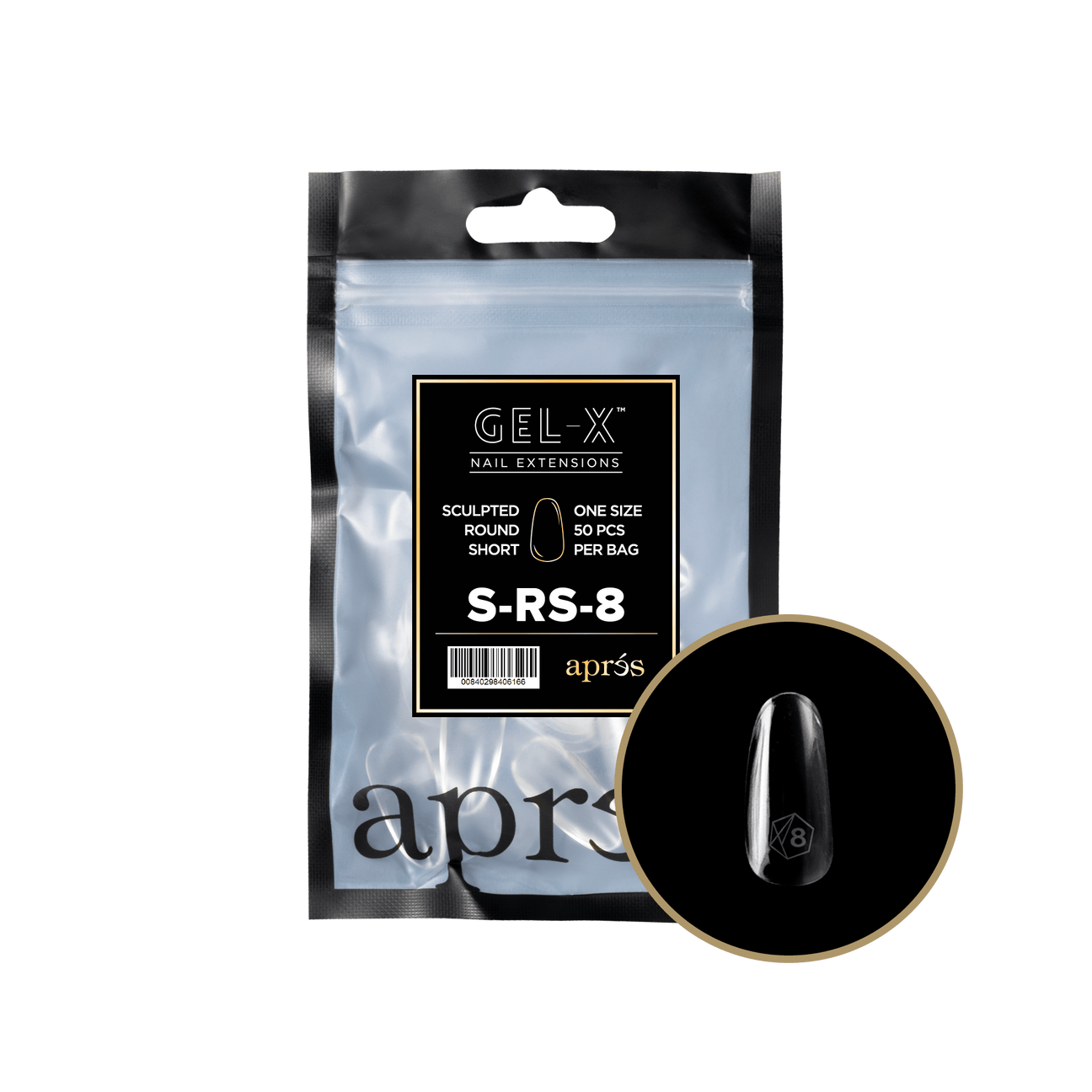 Gel-X Sculpted Round Short 2.0 Refill Bag