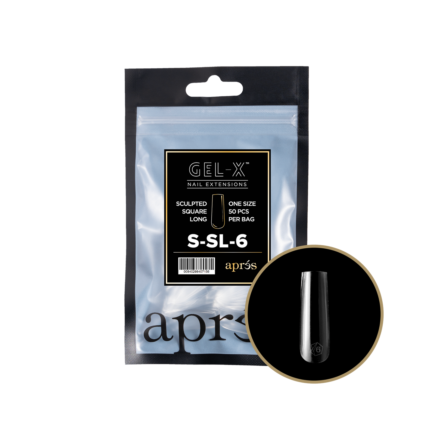 Gel-X Sculpted Square Long 2.0 Refill Bag