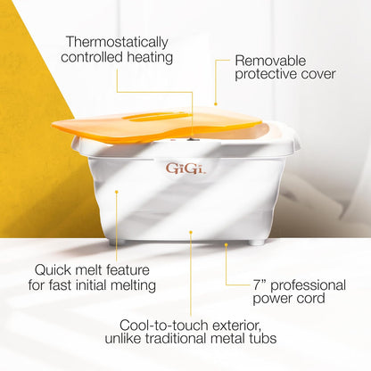 Paraffin Bath with GiGi Peach Paraffin Wax, 6 lbs