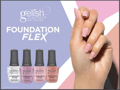 Gelish - Foundation Flex Base Coat .5oz (Light Pink)