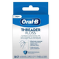 Oral-B Glide Threader Dental Floss For Bridges, Braces & Implants - 30ct