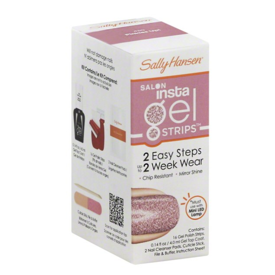 Gel Strips Manicure - (Combo Kit Set)