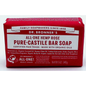 Dr. Bronner's Pure Castile Soap Bar Rose 5 oz