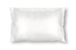 Off-White Ivory Silk Pillow Sleeve.