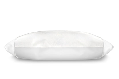 Off-White Ivory Silk Pillow Sleeve.