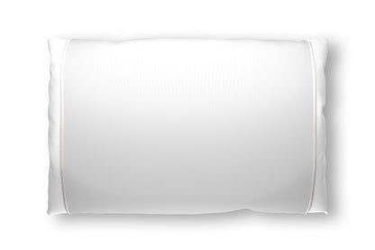 Off-White Ivory Silk Pillow Sleeve.