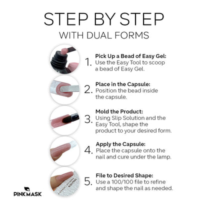 Easy Gel - Deep Nude - 2 oz