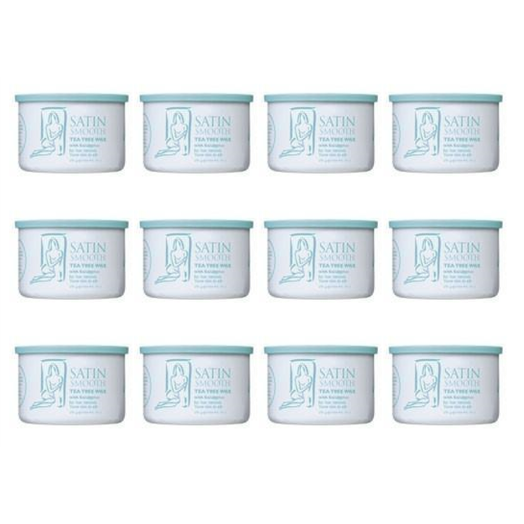 Satin Smooth - Wax Pot - Tea Tree Wax 14oz.