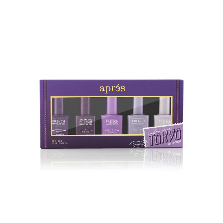 *French Manicure Gel Tokyo Ombré Set (5pc)