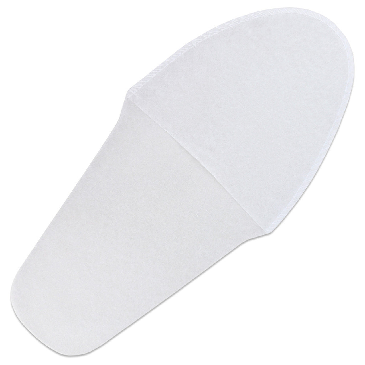 Disposable Stitched Pedicure Slipper White - 25 Pairs Pack