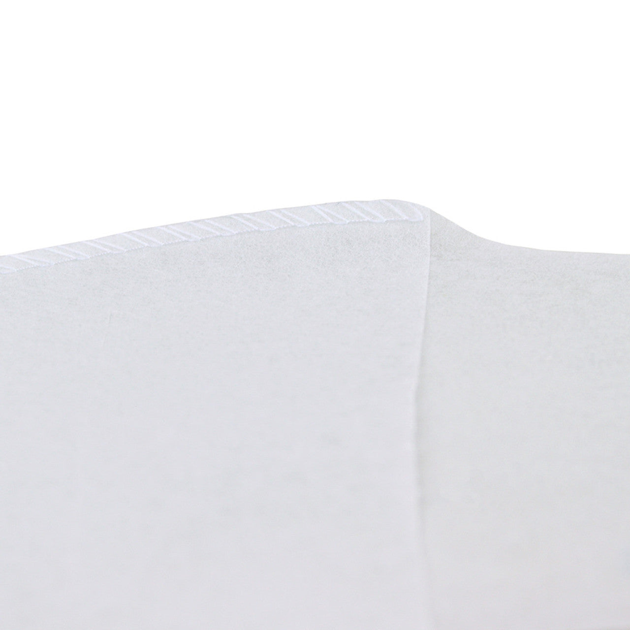 Disposable Stitched Pedicure Slipper White - 25 Pairs Pack