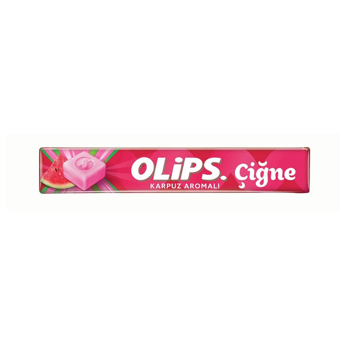 Olips Watermelon Chewing Gum 47g - Fresh Fruity Flavor