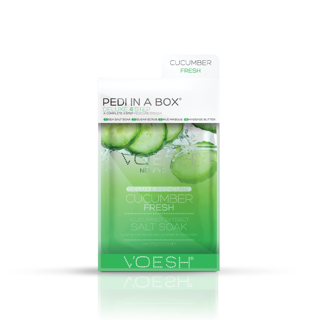 Voesh Pedi in a Box 4-in-1 - CUCUMBER FRESH