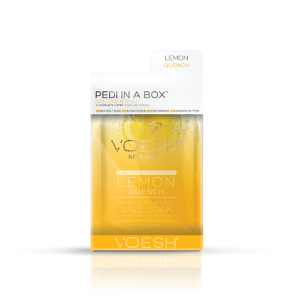 Voesh Pedi in a Box 4-in-1 - LEMON QUENCH