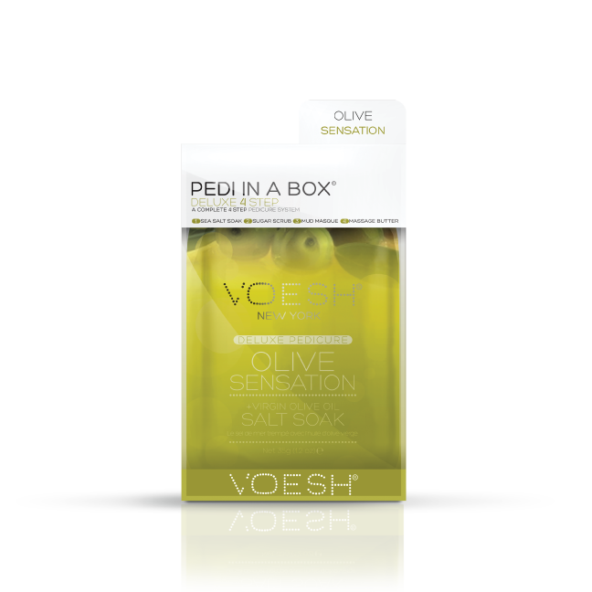 Voesh Pedi in a Box 4-in-1 - OLIVE SENSATION